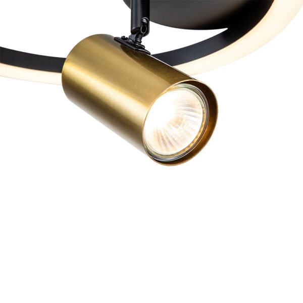 LED&GU10 Round Circle Track Light Spot Light Flush Mount in 3000K Warm White - Image 10