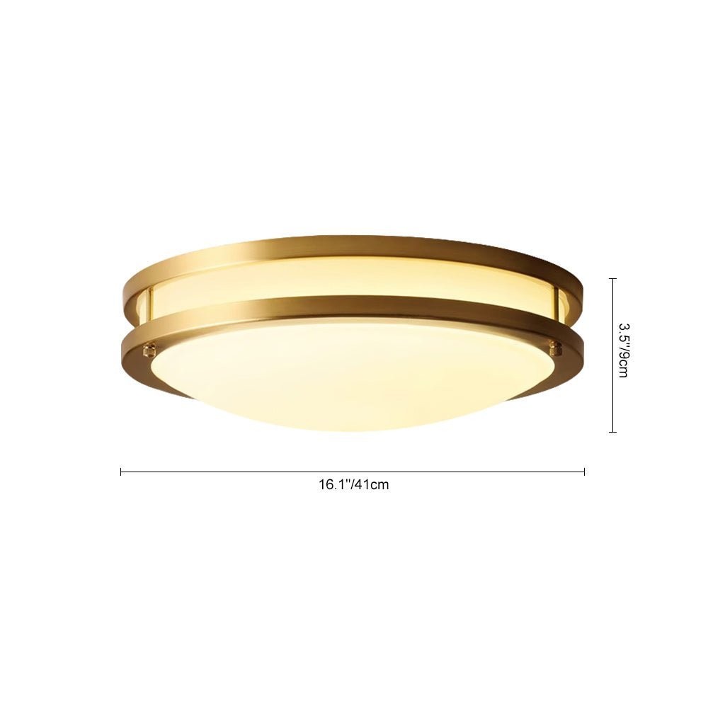 LED Metal Frame Flush Mount Ceiling Light - Image 10