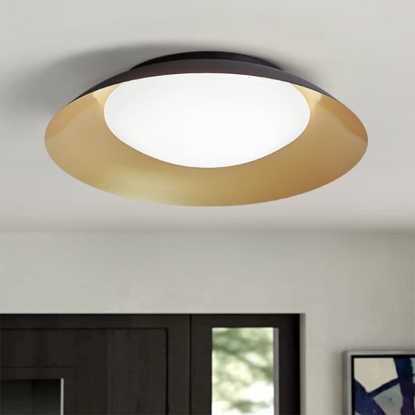 LED Saucer Flush Mount with Acrylic Diffuser - Image 3