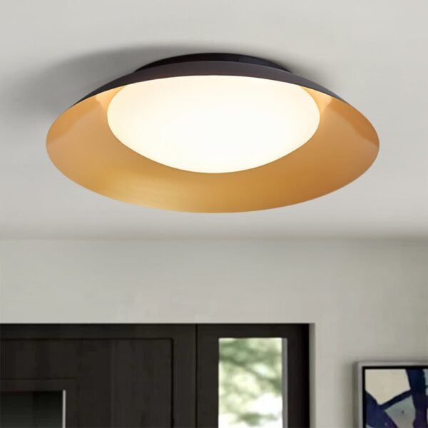 LED Saucer Flush Mount with Acrylic Diffuser - Image 2