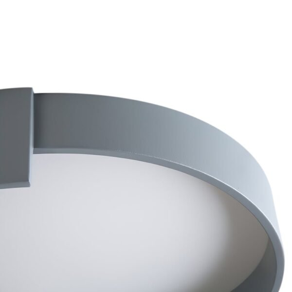 Minimalist LED Thin Circular Flush Mount Panel Light - Image 9