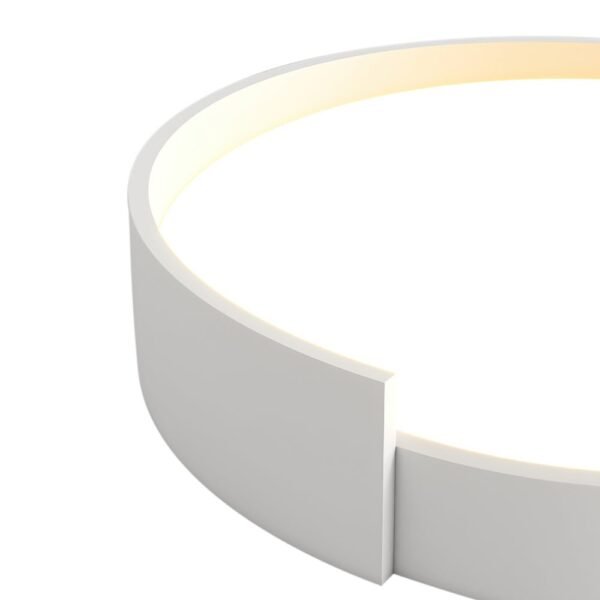 Minimalist LED Thin Circular Flush Mount Panel Light - Image 10