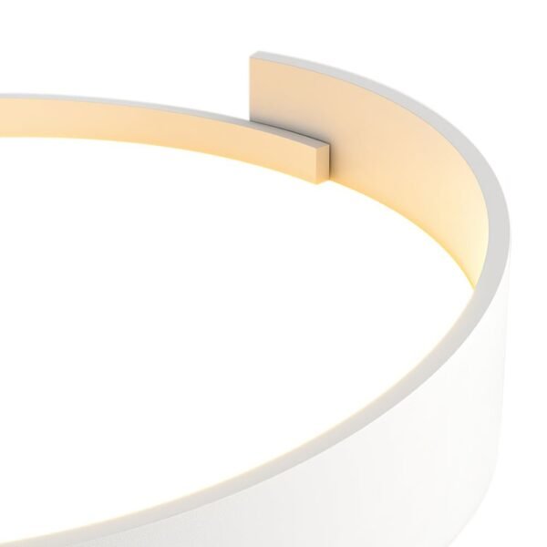 Minimalist LED Thin Circular Flush Mount Panel Light - Image 11