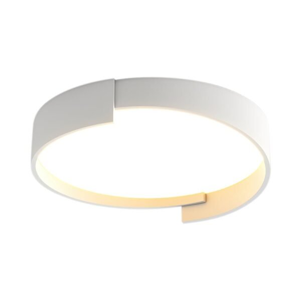 Minimalist LED Thin Circular Flush Mount Panel Light - Image 4