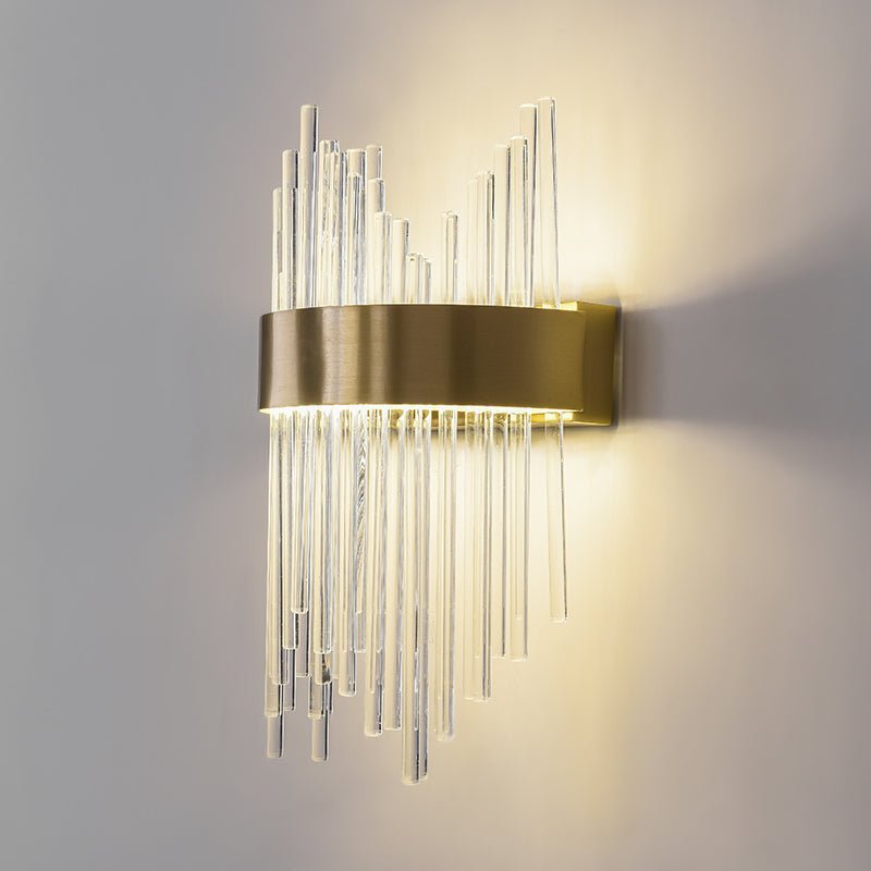 Multiple Glass Strips LED Wall Sconces - Image 5