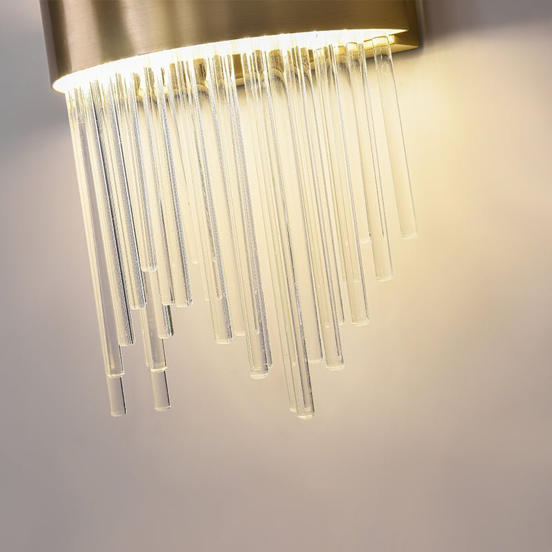 Multiple Glass Strips LED Wall Sconces - Image 4
