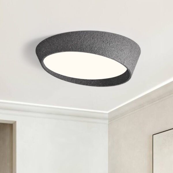 Nordic Half Moon Shaped LED Flush Mount Ceiling Light - Image 2