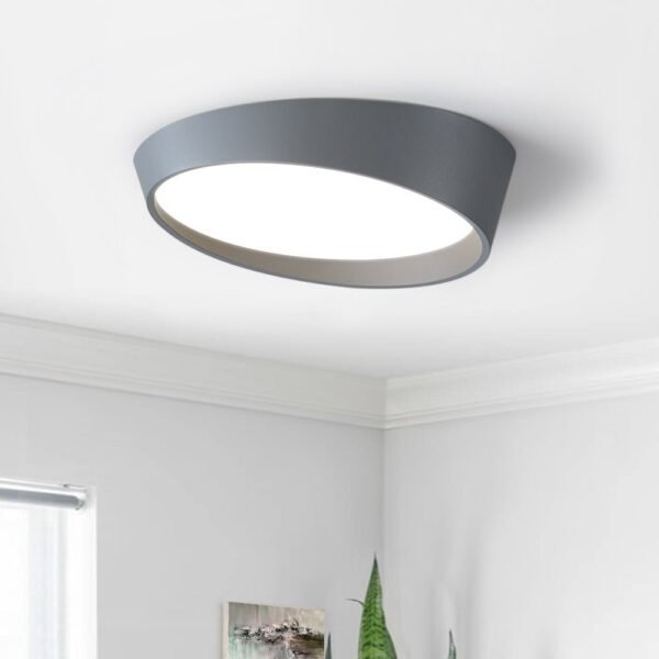 Slant Shape LED Flush Mount Truncated Cone Ceiling Light - Image 3