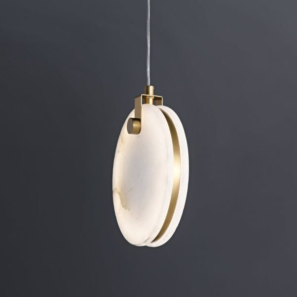 Transmission Marble Stone Shade Pendant Light - Image 4