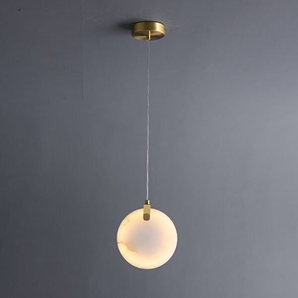 Transmission Marble Stone Shade Pendant Light - Image 5
